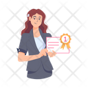 پیش‌نمایش فایل employee-certificate-9284646 از پک افراد کسب و کار