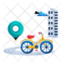 پیش‌نمایش فایل cycle-location-9290643 از پک مسیریابی و نقشه