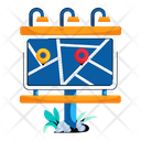پیش‌نمایش فایل destination-board-9290647 از پک مسیریابی و نقشه
