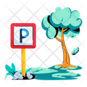 پیش‌نمایش فایل parking-board-9290613 از پک مسیریابی و نقشه