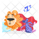 پیش‌نمایش فایل lazy-lion-9349585 از پک قلمرو حیوانات