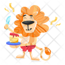 پیش‌نمایش فایل lion-birthday-9349571 از پک قلمرو حیوانات