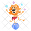 پیش‌نمایش فایل lion-juggling-9349531 از پک قلمرو حیوانات