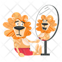 پیش‌نمایش فایل lion-mirror-9349589 از پک قلمرو حیوانات