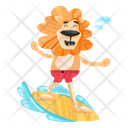 پیش‌نمایش فایل lion-surfing-9349586 از پک قلمرو حیوانات