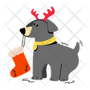 پیش‌نمایش فایل christmas-dog-9351740 از پک سگ کارتونی / متحرک