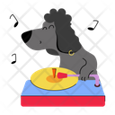 پیش‌نمایش فایل dj-dog-9351813 از پک سگ کارتونی / متحرک
