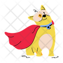 پیش‌نمایش فایل dog-cape-9351800 از پک سگ کارتونی / متحرک
