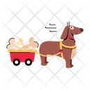 پیش‌نمایش فایل dog-cart-9351732 از پک سگ کارتونی / متحرک