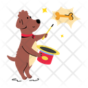 پیش‌نمایش فایل dog-magic-9351782 از پک سگ کارتونی / متحرک