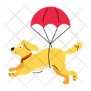 پیش‌نمایش فایل dog-parachute-9351767 از پک سگ کارتونی / متحرک