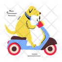 پیش‌نمایش فایل dog-riding-9351801 از پک سگ کارتونی / متحرک