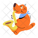پیش‌نمایش فایل dog-saxophone-9351741 از پک سگ کارتونی / متحرک