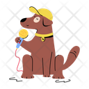 پیش‌نمایش فایل dog-singing-9351771 از پک سگ کارتونی / متحرک