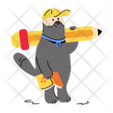 پیش‌نمایش فایل dog-studying-9351809 از پک سگ کارتونی / متحرک