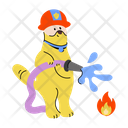 پیش‌نمایش فایل fire-dog-9351728 از پک سگ کارتونی / متحرک
