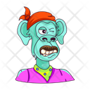 پیش‌نمایش فایل angry-monkey-9376178 از پک میمون