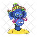 پیش‌نمایش فایل mexican-monkey-9376170 از پک میمون