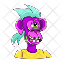 پیش‌نمایش فایل monkey-character-9376222 از پک میمون