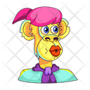 پیش‌نمایش فایل monkey-head-9376200 از پک میمون