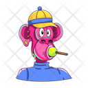 پیش‌نمایش فایل monkey-lollipop-9376214 از پک میمون