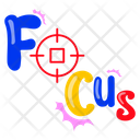 پیش‌نمایش فایل focus-target-9482247 از پک حروف‌نگاری / تایپوگرافی