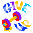 پیش‌نمایش فایل give-up-9482241 از پک حروف‌نگاری / تایپوگرافی