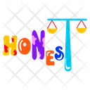 پیش‌نمایش فایل honest-word-9482230 از پک حروف‌نگاری / تایپوگرافی