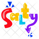 پیش‌نمایش فایل salty-word-9482228 از پک حروف‌نگاری / تایپوگرافی