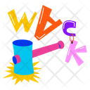 پیش‌نمایش فایل wack-9482279 از پک حروف‌نگاری / تایپوگرافی