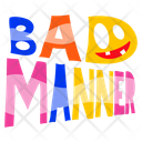 پیش‌نمایش فایل bad-manner-9510329 از پک حروف‌نگاری / تایپوگرافی