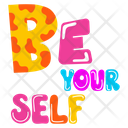 پیش‌نمایش فایل be-yourself-9510265 از پک حروف‌نگاری / تایپوگرافی