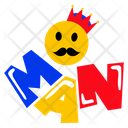 پیش‌نمایش فایل man-emoji-9510246 از پک حروف‌نگاری / تایپوگرافی