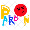 پیش‌نمایش فایل pardon-9510285 از پک حروف‌نگاری / تایپوگرافی