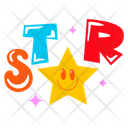 پیش‌نمایش فایل star-smiley-9510278 از پک حروف‌نگاری / تایپوگرافی