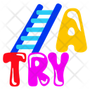 پیش‌نمایش فایل a-try-9483820 از پک حروف‌نگاری / تایپوگرافی