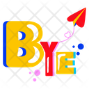 پیش‌نمایش فایل bye-9483766 از پک حروف‌نگاری / تایپوگرافی