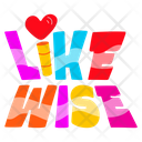 پیش‌نمایش فایل like-wise-9483770 از پک حروف‌نگاری / تایپوگرافی