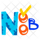 پیش‌نمایش فایل noob-text-9483797 از پک حروف‌نگاری / تایپوگرافی