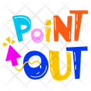 پیش‌نمایش فایل point-out-9483782 از پک حروف‌نگاری / تایپوگرافی