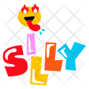 پیش‌نمایش فایل silly-9483829 از پک حروف‌نگاری / تایپوگرافی