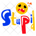پیش‌نمایش فایل stupid-9483826 از پک حروف‌نگاری / تایپوگرافی