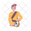 پیش‌نمایش فایل drum-player-9584497 از پک مردم هند