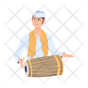 پیش‌نمایش فایل indian-drummer-9584495 از پک مردم هند
