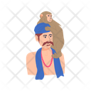 پیش‌نمایش فایل monkey-trainer-9584478 از پک مردم هند