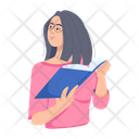 پیش‌نمایش فایل girl-studying-9584521 از پک کتابخانه و کتاب‌خوانی