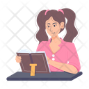 پیش‌نمایش فایل girl-studying-9584546 از پک کتابخانه و کتاب‌خوانی