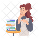 پیش‌نمایش فایل girl-studying-9584567 از پک کتابخانه و کتاب‌خوانی