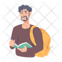 پیش‌نمایش فایل male-student-9584524 از پک کتابخانه و کتاب‌خوانی