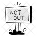 پیش‌نمایش فایل not-out-9696157 از پک کریکت